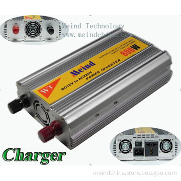 800W Power Inverter with Charger AC Converter Car Inverters Power Supply Watt Inverter Car Charger Off Grid Inverter